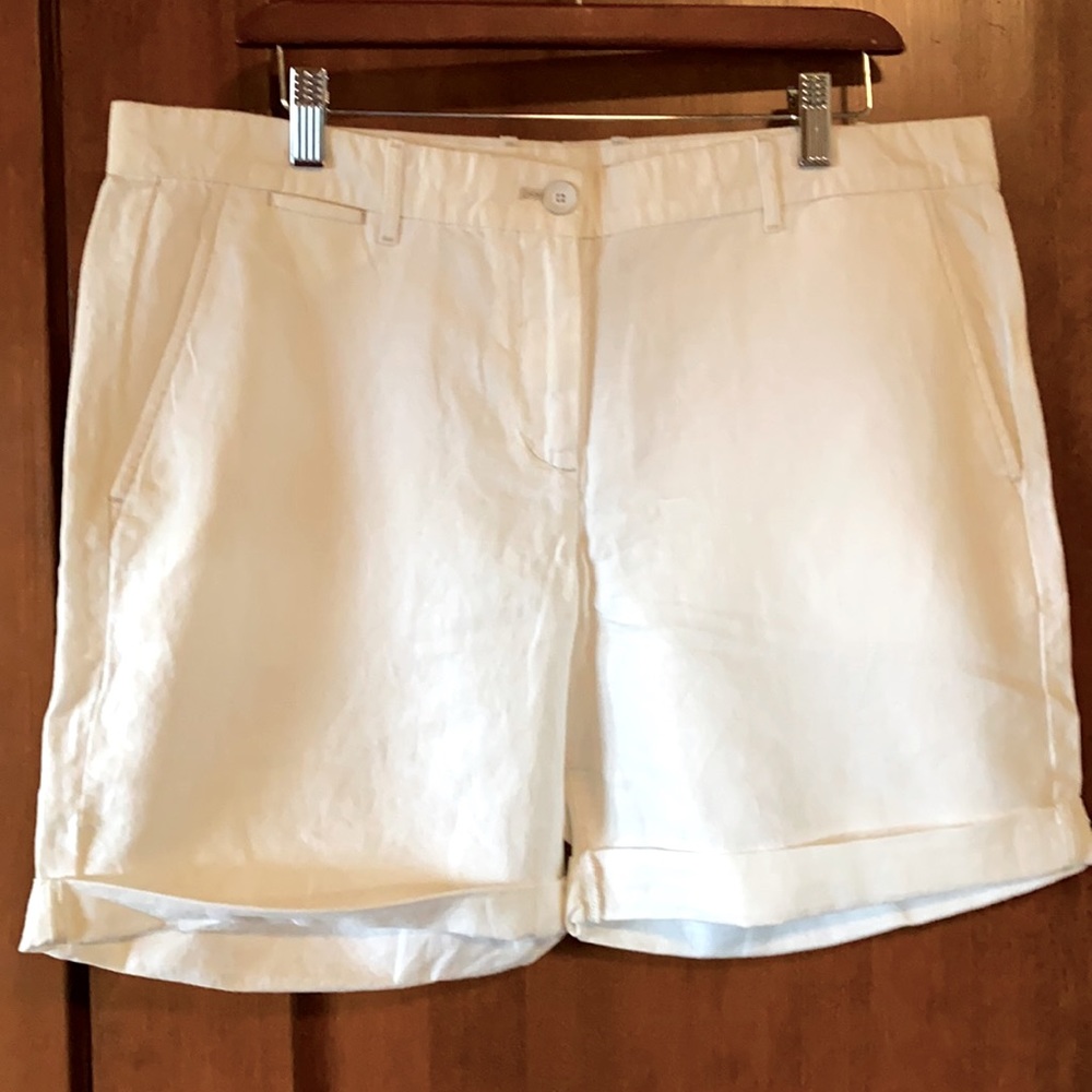 NWTR Khaki by Gap boyfriend roll up short woman 12